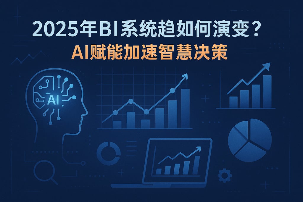2025年BI系统趋势如何演变？AI赋能加速智慧决策"